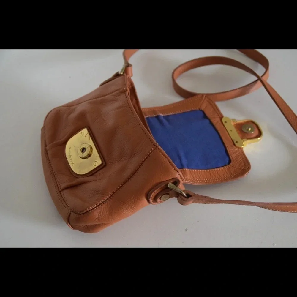 Blaque small leather cross body bag